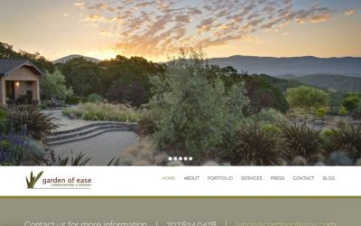 Client Website – Garden of Ease